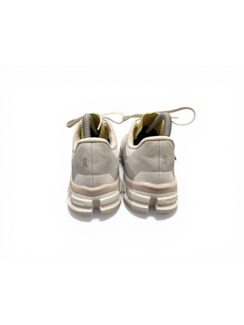 On Running Cloudflow Women’s 8.5 White Running Shoes Lace Up Athletic - Picture 4 of 12